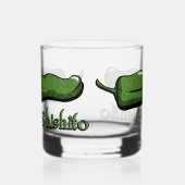 Shishito Chili Pepper Whiskyglas (Links)