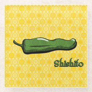 Shishito Chili Pfeffer Glasuntersetzer