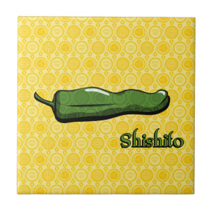 Shishito Chili Pfeffer Tile Fliese