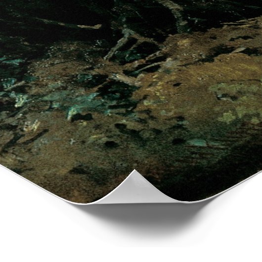 Shishkin, Ivan - Morning in einem Kiefernwald Poster (Ecke)