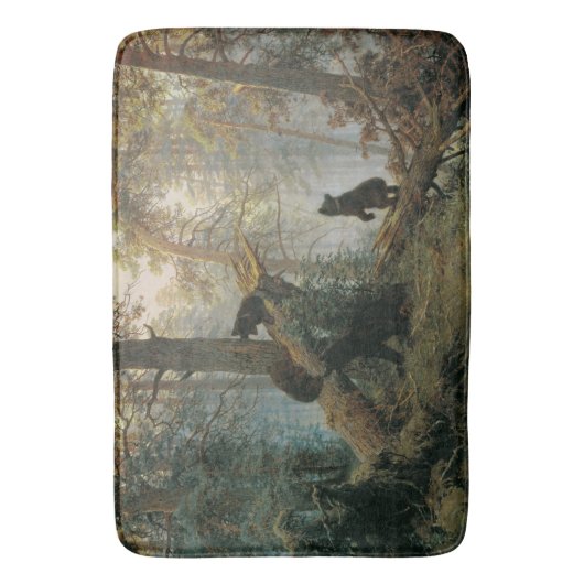 Shiskins Forest Art Badematte (Vorderseite Vertikal)