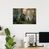 Shiskins Forest Art Poster (Heimbüro)