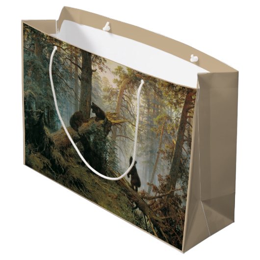 Shiskins Forest-Geschenktasche Große Geschenktüte (Rückseite Schrägansicht)