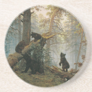 Shiskins Wald-Untersetzer Sandstein Untersetzer