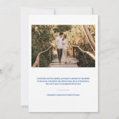 Shit auf Cloud Nine Pastel Watercolor Brautparty Einladung (Rückseite)