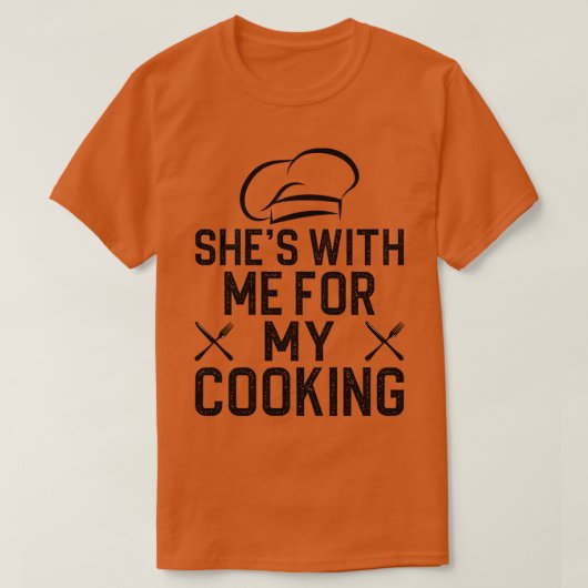 Shit mit mir für mein Kochen 1 T-Shirt (Design vorne)