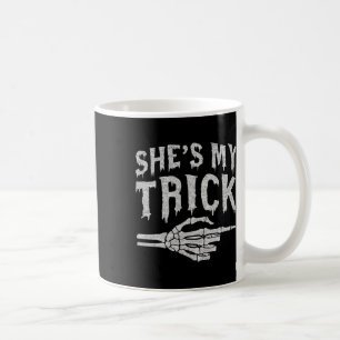 Shit My Trick Skeleton Matching Couple Halloween C Kaffeetasse