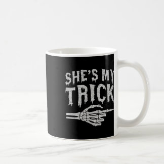 Shit My Trick Skeleton Matching Couple Halloween C Kaffeetasse
