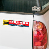 Shitbox Edition Built to Blast Autoaufkleber (Auf Lkw)