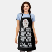 Shithzu jeden Snack, den Sie machen Schürze (Getragen)