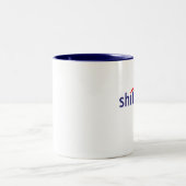 shitibank Becher die stummste Bank in der Welt Zweifarbige Tasse (Mittel)