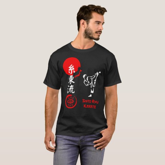 Shito Ryu Karate Spirit - Karate Art T - Shirt (Vorne ganz)