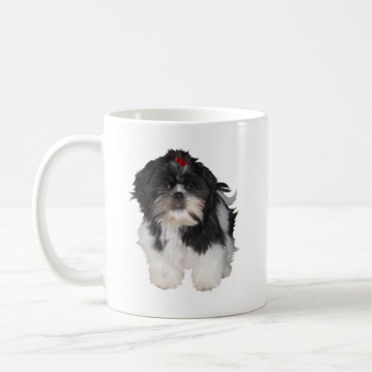 Shitzu Shih Tzu Puppy Hunde Kaffeetasse (Links)