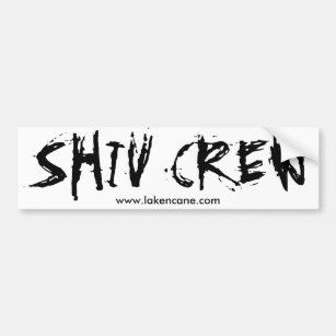 Shiv Crew-Autoaufkleber Autoaufkleber