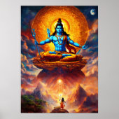 Shiv God Print, Value Poster Paper (Vorne)