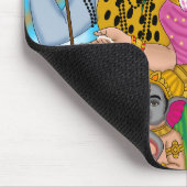 Shiv Parvati-Mausepad Mousepad (Ecke)