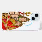 Shiv Parvati Mobile Cover (Rückseite (Horizontal))