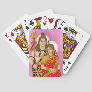Shiv Parvati Spielkarten
