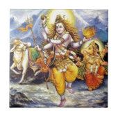 Shiv-Shankar Fliese (Vorderseite)