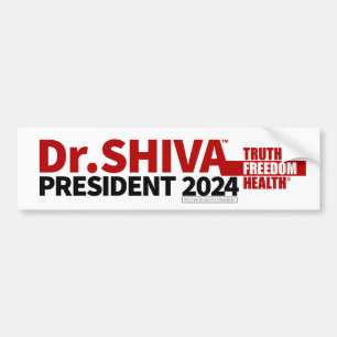 Shiva 4 Präsident Autoaufkleber