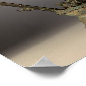 Shiva als der Herr des Tanzes Poster (Ecke)