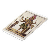 Shiva als Virapatren, Herr mit dem schlecht gebild Magnet (Linke Seite)