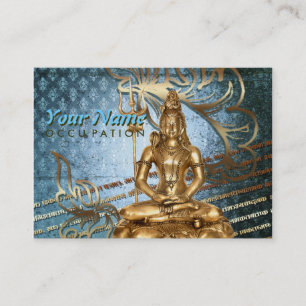 Shiva Blue Damask - Unternehmen, Visitenkarte