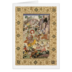 Shiva, das den Dämon Andhaka, c.1585-90 tötet