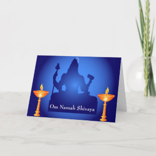 Shiva - Der indische Gott Karte