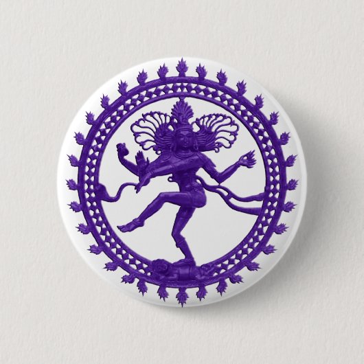 Shiva, der kosmische Tänzer Button (Vorderseite)