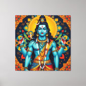 SHIVA DER ZERSTÖRER-4 LEINWANDDRUCK (Vorderseite)