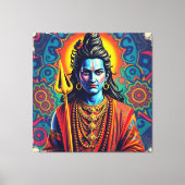 SHIVA DER ZERSTÖRER-5 LEINWANDDRUCK (Vorderseite)