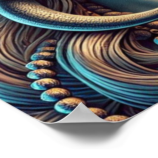 Shiva der Zerstörer Poster (Ecke)