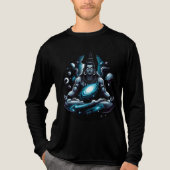 "Shiva: Die kosmische Meditation" Tri-Blend Shirt (Vorderseite)