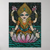 Shiva Diva **YOGA GIRL Poster (Vorne)