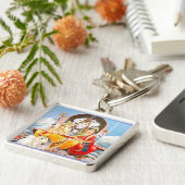 shiva Familie Schlüsselanhänger (Seite)