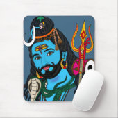 Shiva-Gesichtspapeterie Mousepad (Mit Mouse)