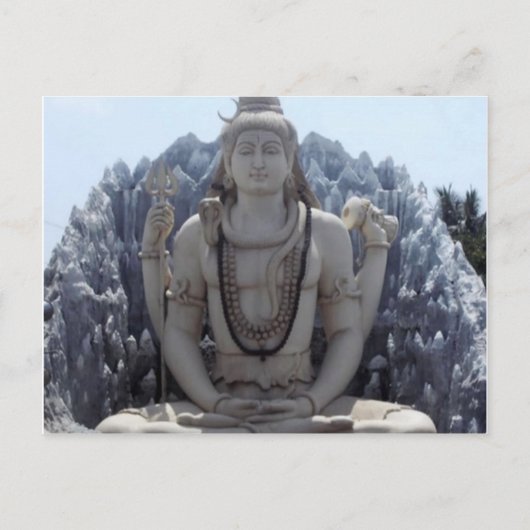 SHIVA - Himalaya Lord of PEACE Postkarte (Vorderseite)