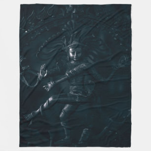 Shiva: Hindischer Gott der Zerstörung Fleecedecke