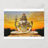 SHIVA HINDU GOD POSTKARTE (Vorderseite)