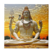 SHIVA HINDU-GOTT FLIESE (Vorderseite)