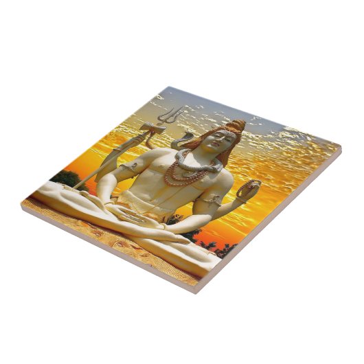 SHIVA HINDU-GOTT FLIESE (Seite)