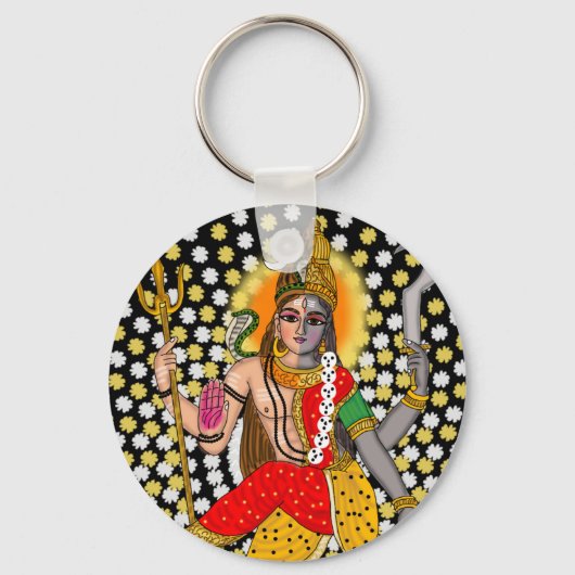 Shiva Kali Schlüsselanhänger (Vorderseite)