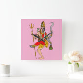 Shiva Kali Wanduhr (Zuhause)