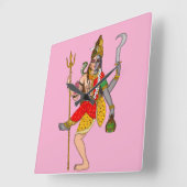 Shiva Kali Wanduhr (Winkel)