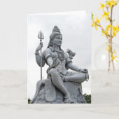 Shiva Karte (Gelbe Blume)