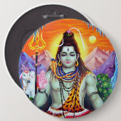 Shiva Knopf - Version 4 Button (Vorne & Hinten)