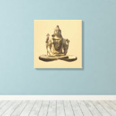 Shiva Leinwanddruck (Insitu (Holzboden))