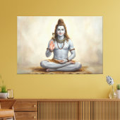 Shiva Leinwanddruck (Insitu (Wohnzimmer))