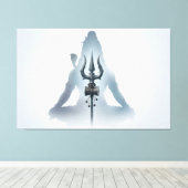 Shiva Leinwanddruck (Insitu (Holzboden))